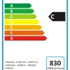 ecoFrost Kühltisch 2 Türen 1/1 GN, 900x700x876mm
