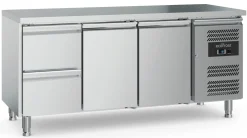 ecoFrost 700 Kühltisch 2 Türen, 2 Schubladen, 1795x700x850mm