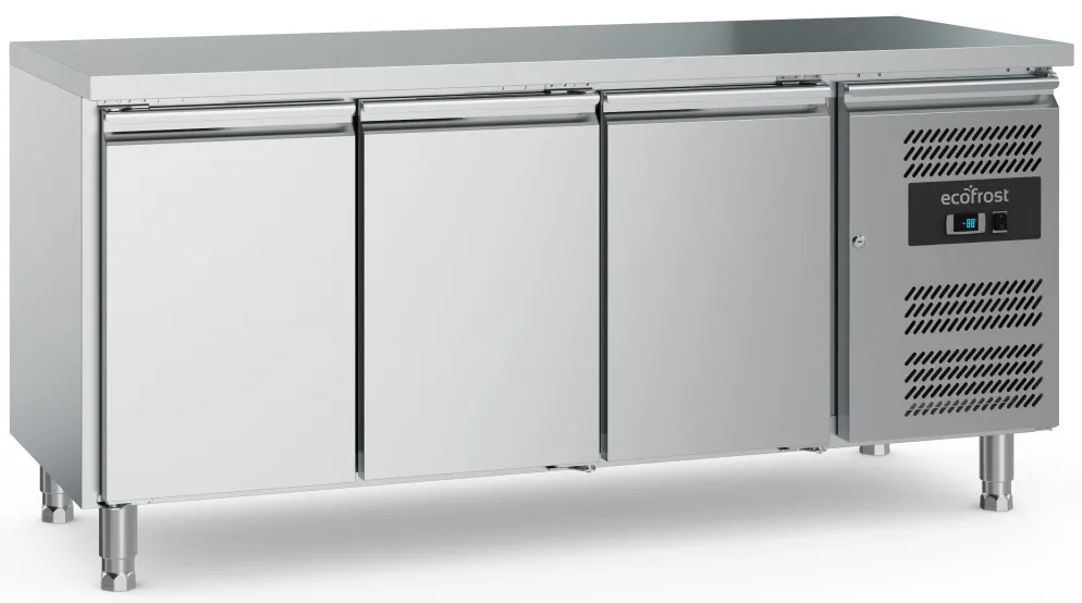 ecoFrost 700 Kühltisch 3 Türen, 1795x700x850mm