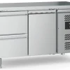 ecoFrost 700 Kühltisch 1 Tür, 2 Schubladen, 1360x700x850mm