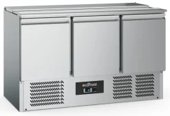 ecoFrost Saladette 3 Türen für 4x 1/1GN, 1365x700x876mm