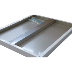 Edelstahl Arbeitstisch Breite 1600x600 mm mit Grundboden