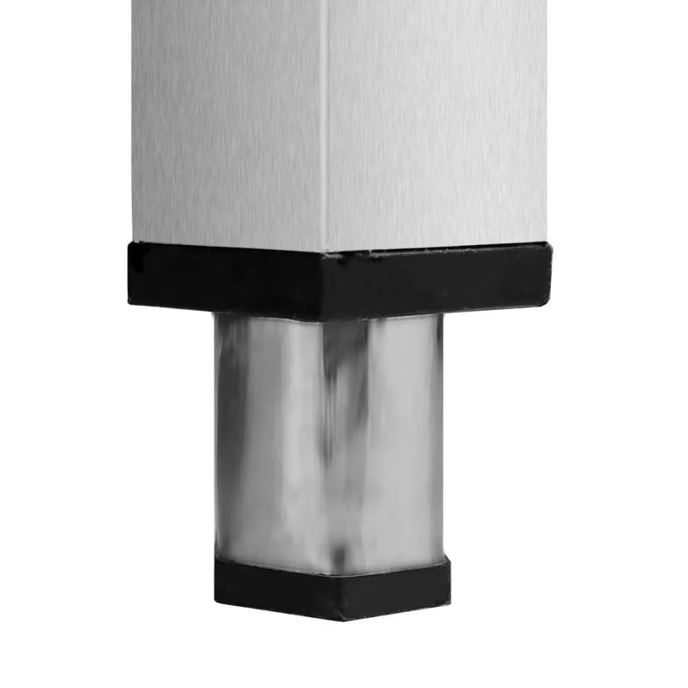 Edelstahl Arbeitstisch Breite 1800x600 mm mit Aufkantung, Grundboden