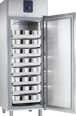 Edelstahl Eislagerschrank TK850 745 x 870 x 2120mm
