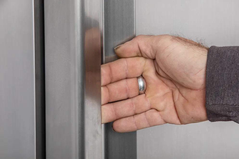 Edelstahl Gewerbekühlschrank KU 356