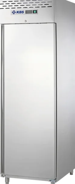 Edelstahlkühlschrank KU 740 GN 2/1 mit Umluftkühlung und Schloss