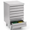 Edelstahl Schubladenschrank 4 Schubladen BxT 50x60cm
