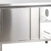 Edelstahl Wärmeschrank ohne Aufkantung 1400 x 700 x 850 mm, 2,5 kW