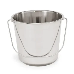 Eimer, Ø 27,5 cm, 10 Liter, Chromnickelstahl