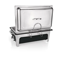 Elektro Chafing Dish GN 1/1, 64 x 35 x 26 cm,Polypropylen/Chromnickelstahl