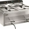 Elektro Fritteuse GASTROLINE 9+9V, 2x 9 Liter, 12kW