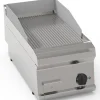 Elektro-Grillplatte gerillt hartverchromt – 1 Heizzone Tischgerät Edelstahl
