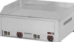 Elektro-Grillplatte RED600 2 Heizzonen, Grillfläche glatt/gerillt 400V