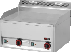 Elektro-Grillplatte RED600 2 Heizzonen, Grillfläche glatt hartverchromt 400V