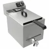 Elektro Tischfriteuse 1×8 L, 3 kW Edelstahl