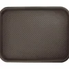 Fast Food Tablett 350x450mm, braun