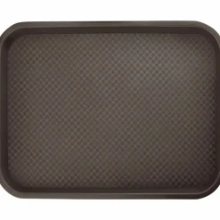 Fast Food Tablett 350x450mm, braun