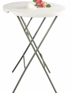 Fiesta Bankett Buffet Stehtisch, klappbar, Ø 800 mm