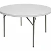 Fiesta Bankett Buffettisch rund klappbar, Ø 1150 mm, Höhe 740 mm