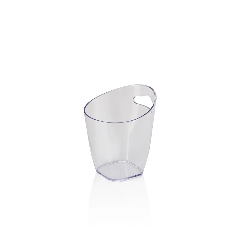 Flaschenkühler, Ø 9,5 cm, Höhe 11 cm, 0,4 Liter, transparent