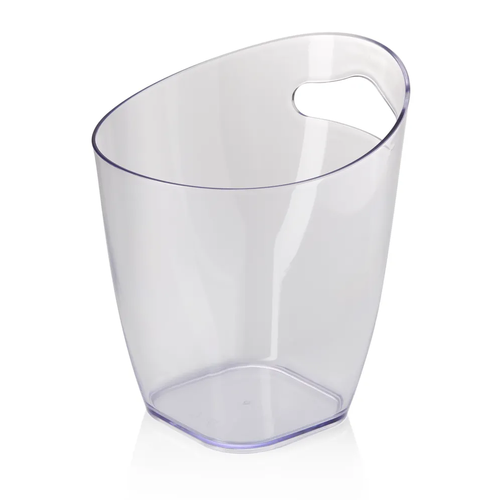 Flaschenkühler, 21 x 20 x 24 cm, 3,5 Liter, transparent