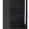Flaschenkühlschrank 360 L 620x635x1732 mm, schwarz, 1 Glastür