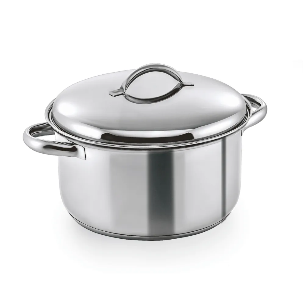 Fleischtopf mit Deckel COOKWARE 19, Ø 20 cm, 3,5 Liter, Chromnickelstahl