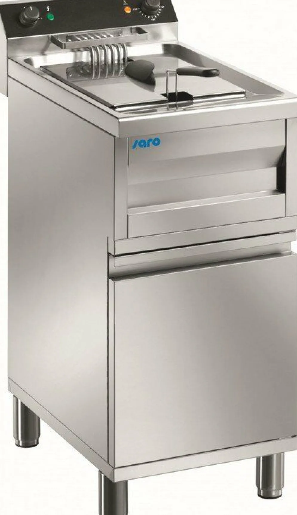 Fritteuse GASTROLINE 12 Ltr., 400x700x850 mm, 9 kW, 400V
