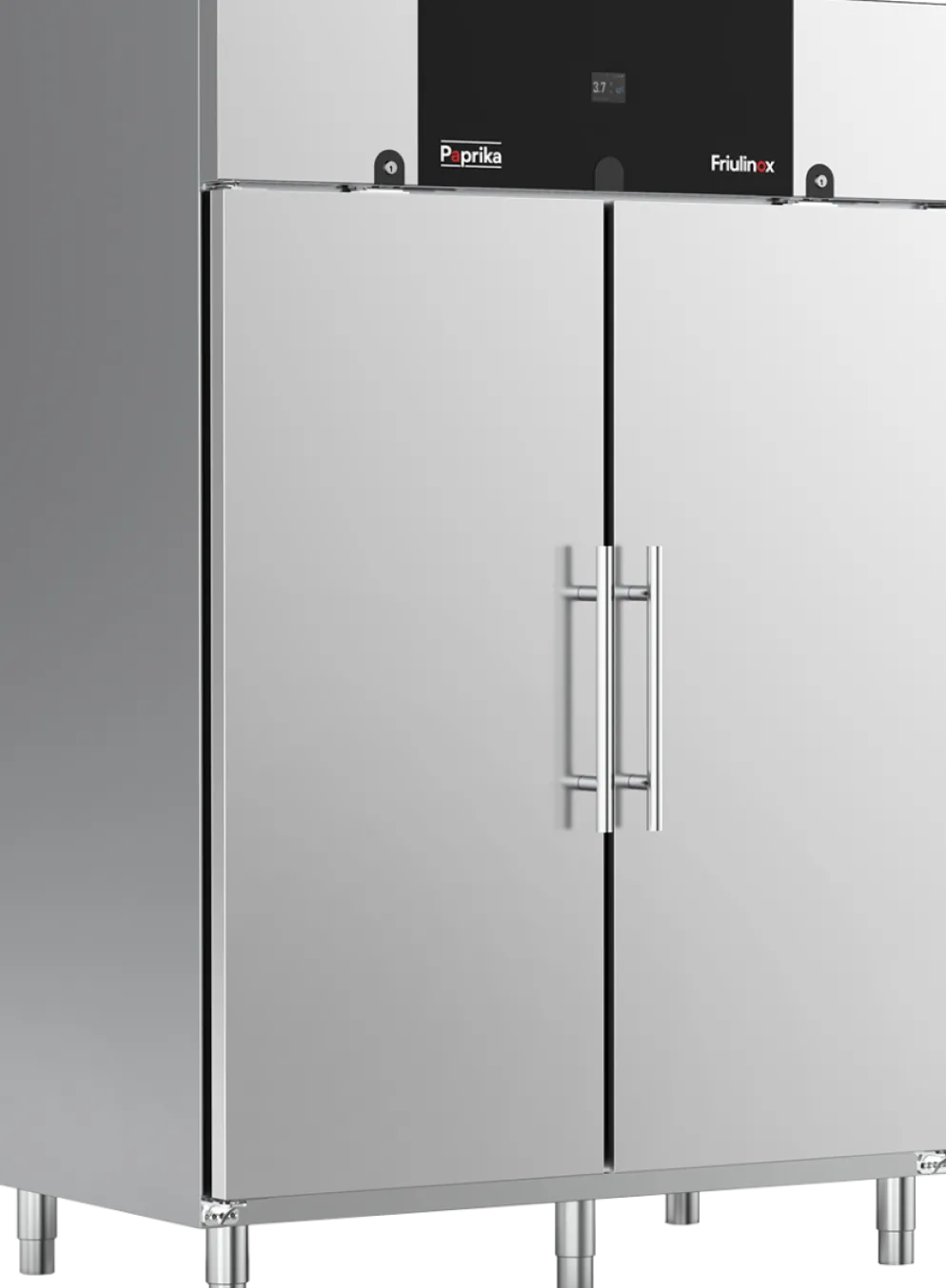 FRIULINOX Edelstahl Tiefkühlschrank TKU 1427, 1320L, GN2/1