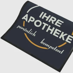 Fussmatte AT10 für Apotheke mit Logo, 80x120cm