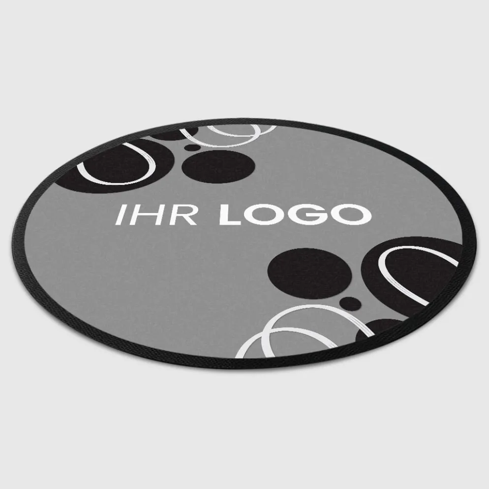 Fussmatte FML350 mit Logo, rund Ø 100cm