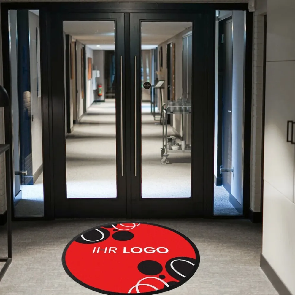 Fussmatte FML150 mit Logo, rund Ø 100cm