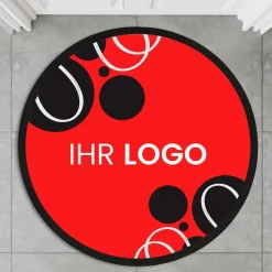 Fussmatte FML150 mit Logo, rund Ø 100cm