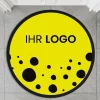 Fussmatte FML100 mit Logo, rund Ø 100cm
