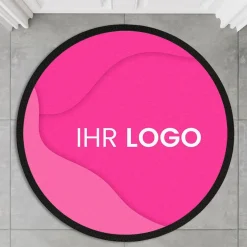 Fussmatte FML450 mit Logo, rund Ø 100cm