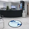 Fussmatte FML250 mit Logo, rund Ø 100cm