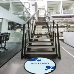 Fussmatte FML250 mit Logo, rund Ø 100cm
