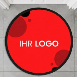 Fussmatte FML400 mit Logo, rund Ø 100cm