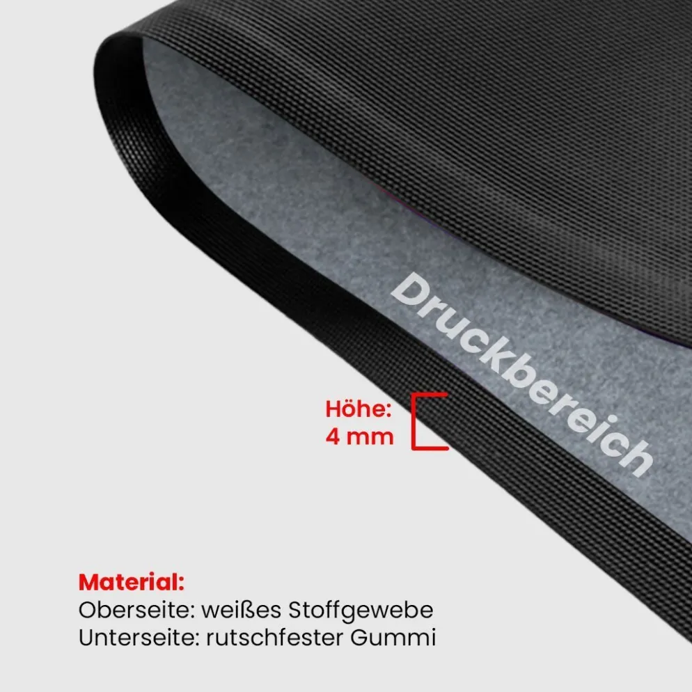 Fussmatte FML100 mit Logo 80x120cm