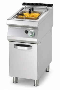 Gas-Fritteuse FE-740/17G mit Unterschrank 17 Liter, 14 kW