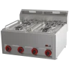 Gas-Kochherd RED600 4 Brenner, Breite 660mm, 13,2kW