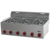 Gas-Kochherd RED600 6 Brenner, 990mm, 19,8kW