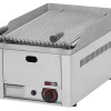 Gas Lavasteingrill RED600 1 Heizzone 6,5 kW, Grillfläche gerillt, Breite 330mm