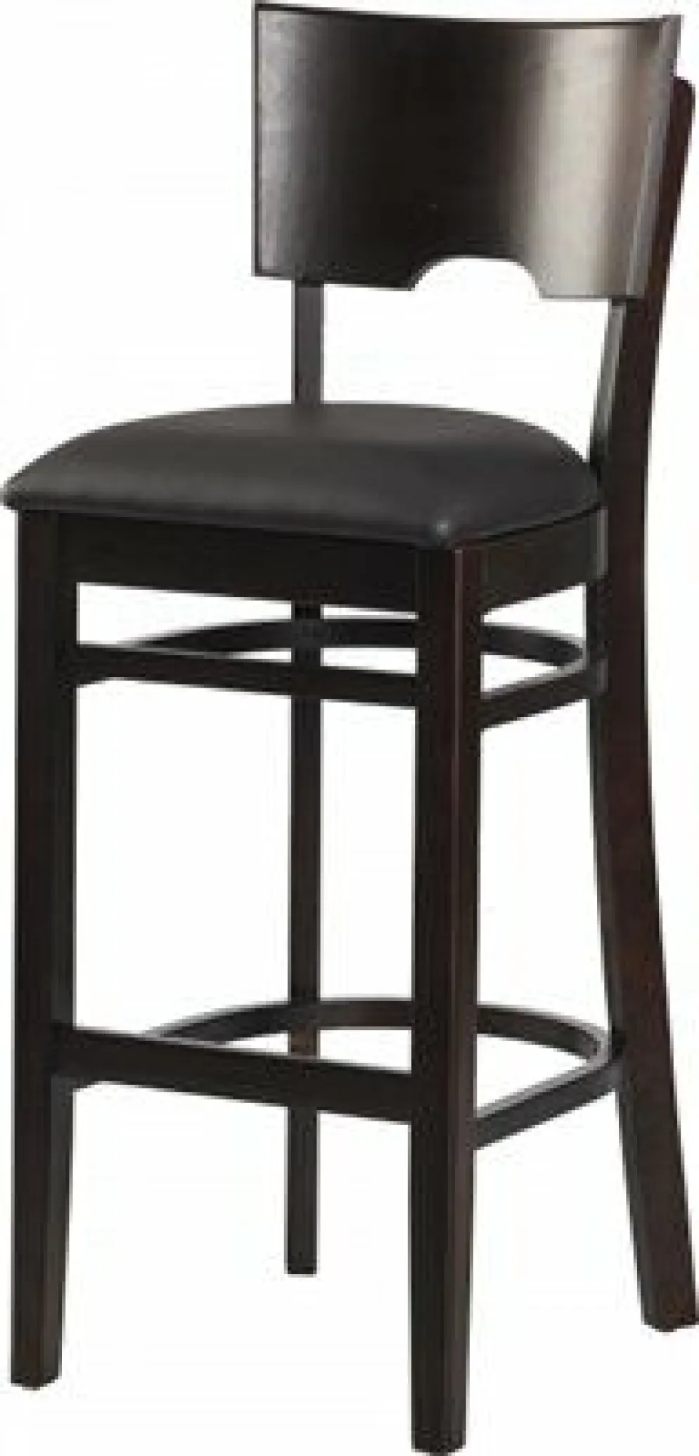 Gastro Barhocker Caya Sitz in schwarz