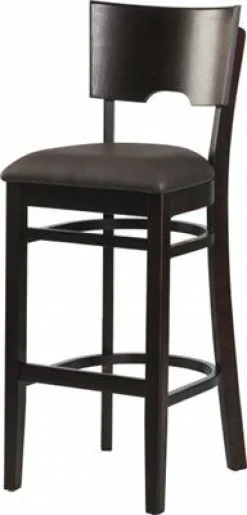 Gastro Barhocker Caya Sitz in braun