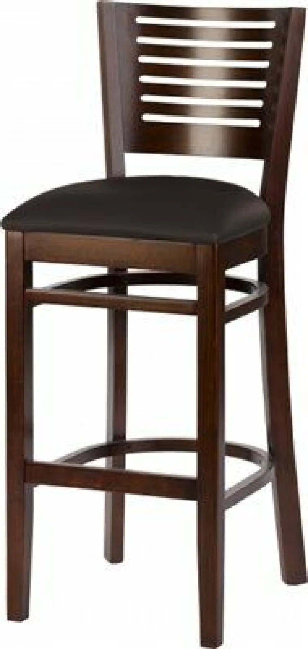 Gastro Barhocker Emiliy Sitz in schwarz
