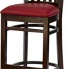 Gastro Barhocker Lana Sitz in rot