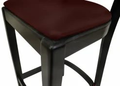 Gastro Barhocker Niko S28 bordeaux