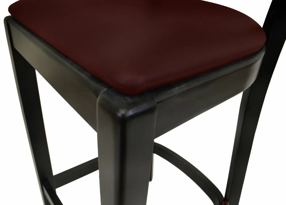 Gastro Barhocker Niko S28 bordeaux