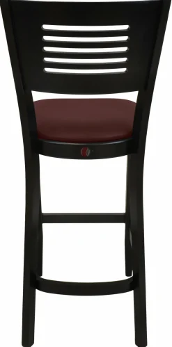 Gastro Barhocker Niko S28 bordeaux